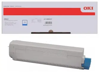 Original Oki 44844615 Toner Cyan ca. 7300 Seiten 