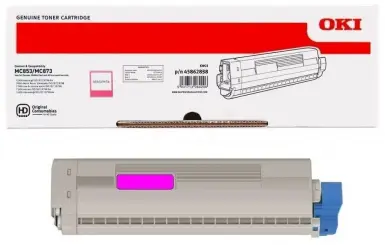 Original Oki 45862838 Toner Magenta ca. 7.300 Seiten 