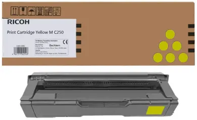 Ricoh M C250Y 408355 Toner Gelb ca. 2.300 Seiten, 