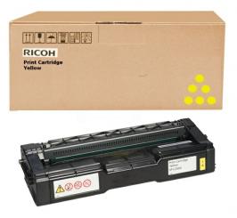 Original Ricoh SP C252EY Toner Yellow 407534 ca. 4.000 Seiten 